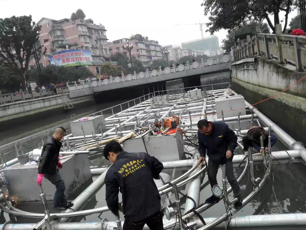 喷泉施工