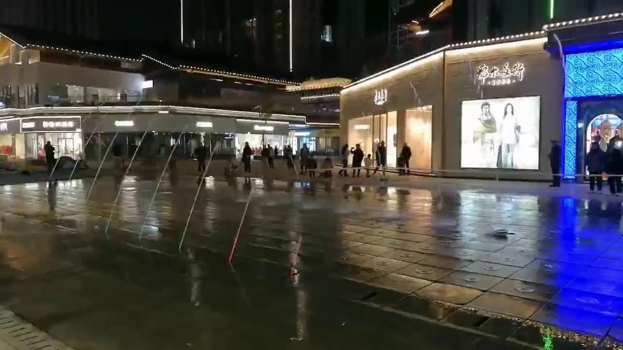 重庆广场旱式喷泉项目